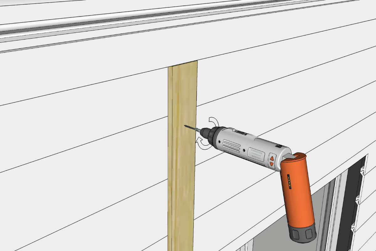 Using cladding fascia boards to hide butt joints