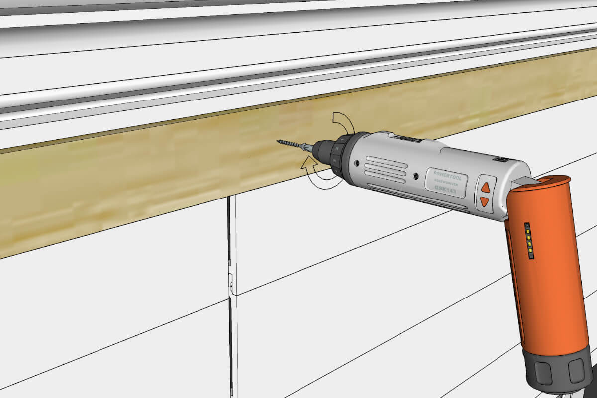 Hiding expansion gaps using cladding fascia boards