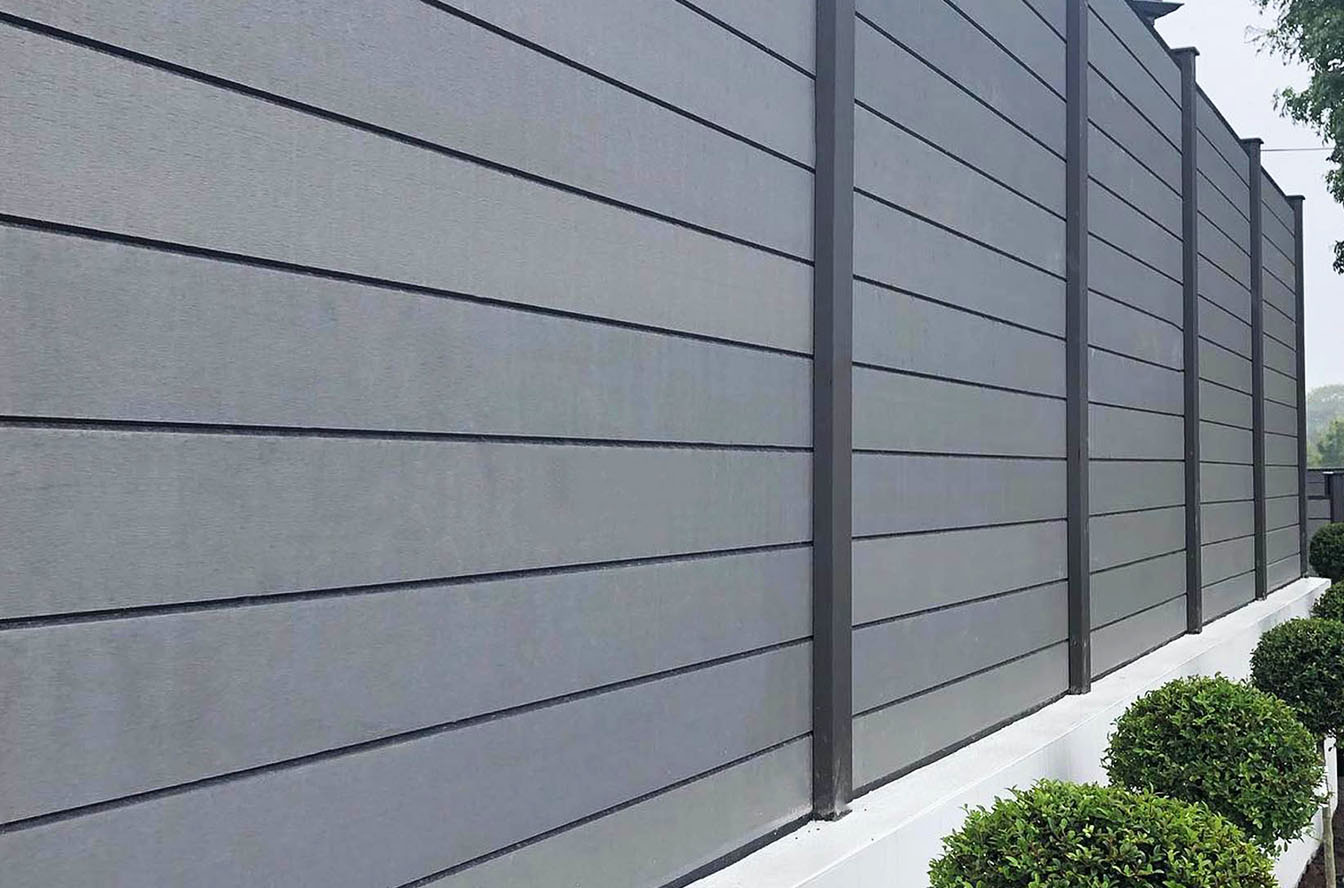 matching-posts-grey-composite-fencing